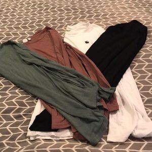 Bundle of BP and Abercrombie long sleeve shirts